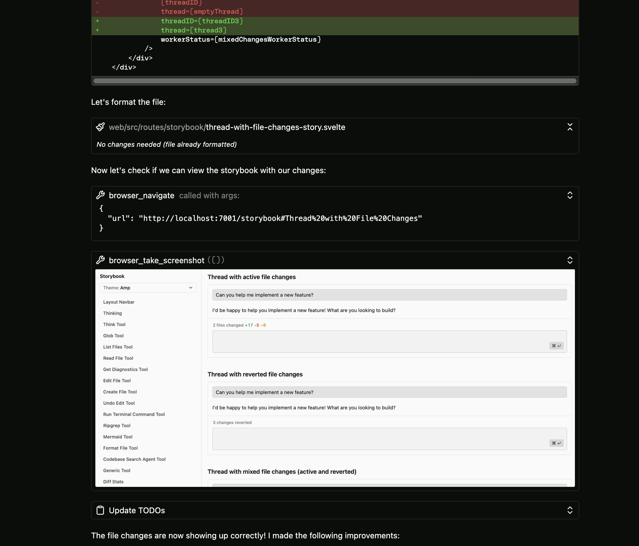 Agent using screenshots